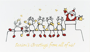 Custom Christmas Wishes from All of Us